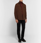 Berluti - Cotton-Corduroy Shirt - Chocolate