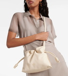 Loewe Flamenco Mini leather clutch