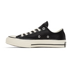 Converse Black Leather Chuck 70 OX Sneakers