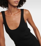 Wolford x Simkhai Contoured Ribs jersey midi dress
