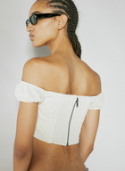 Guess USA Lace Corset Crop Top