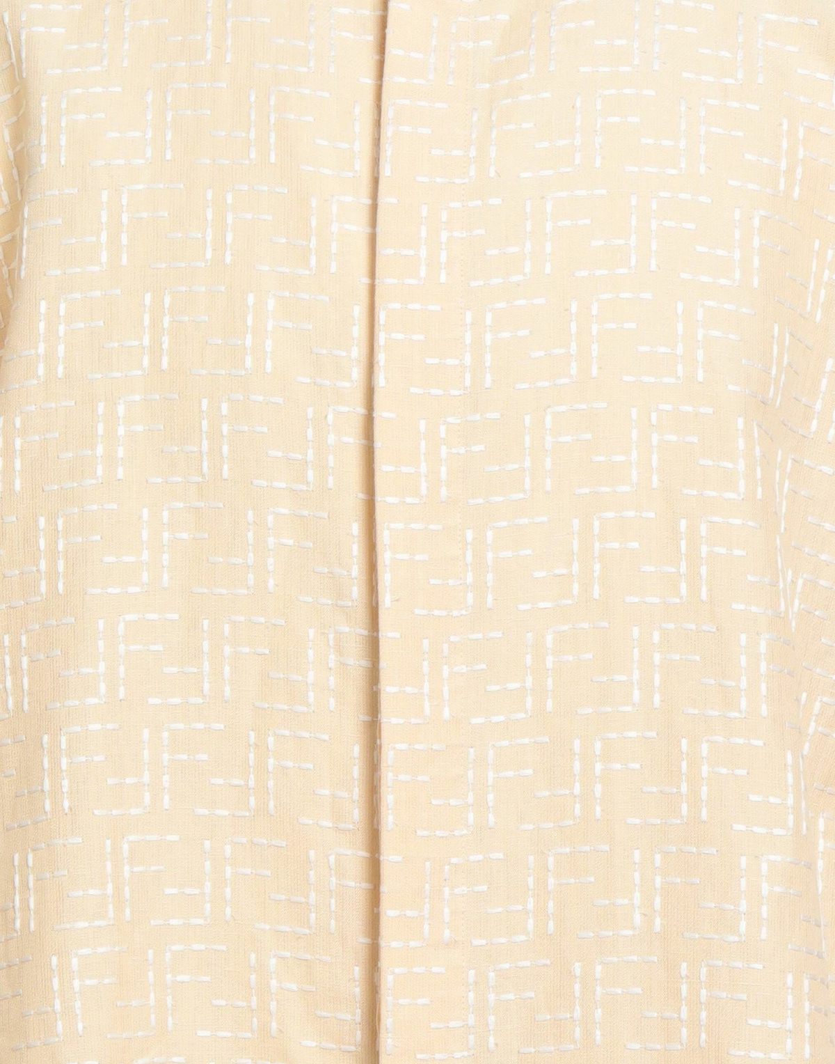Fendi Mens Shirt Cream