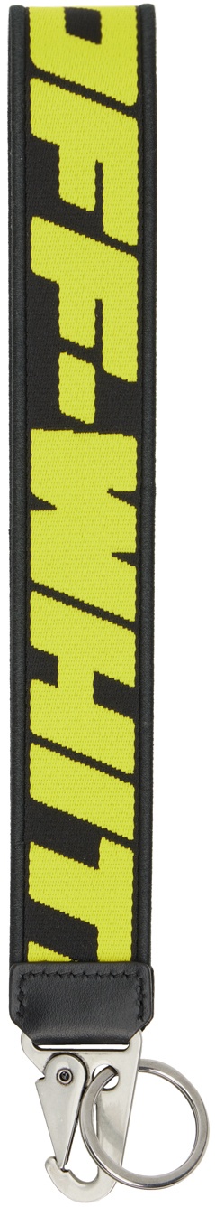 OFF-WHITE Industrial Key Chain in Yellow