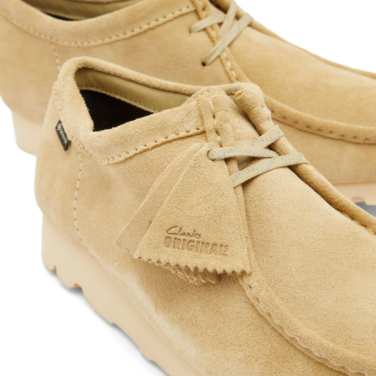 Clarks Originals Men's Wallabee GTX in Maple Suede Clarks Originals