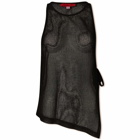 Eckhaus Latta Women's UV Sheer Tank Vest in Midnight