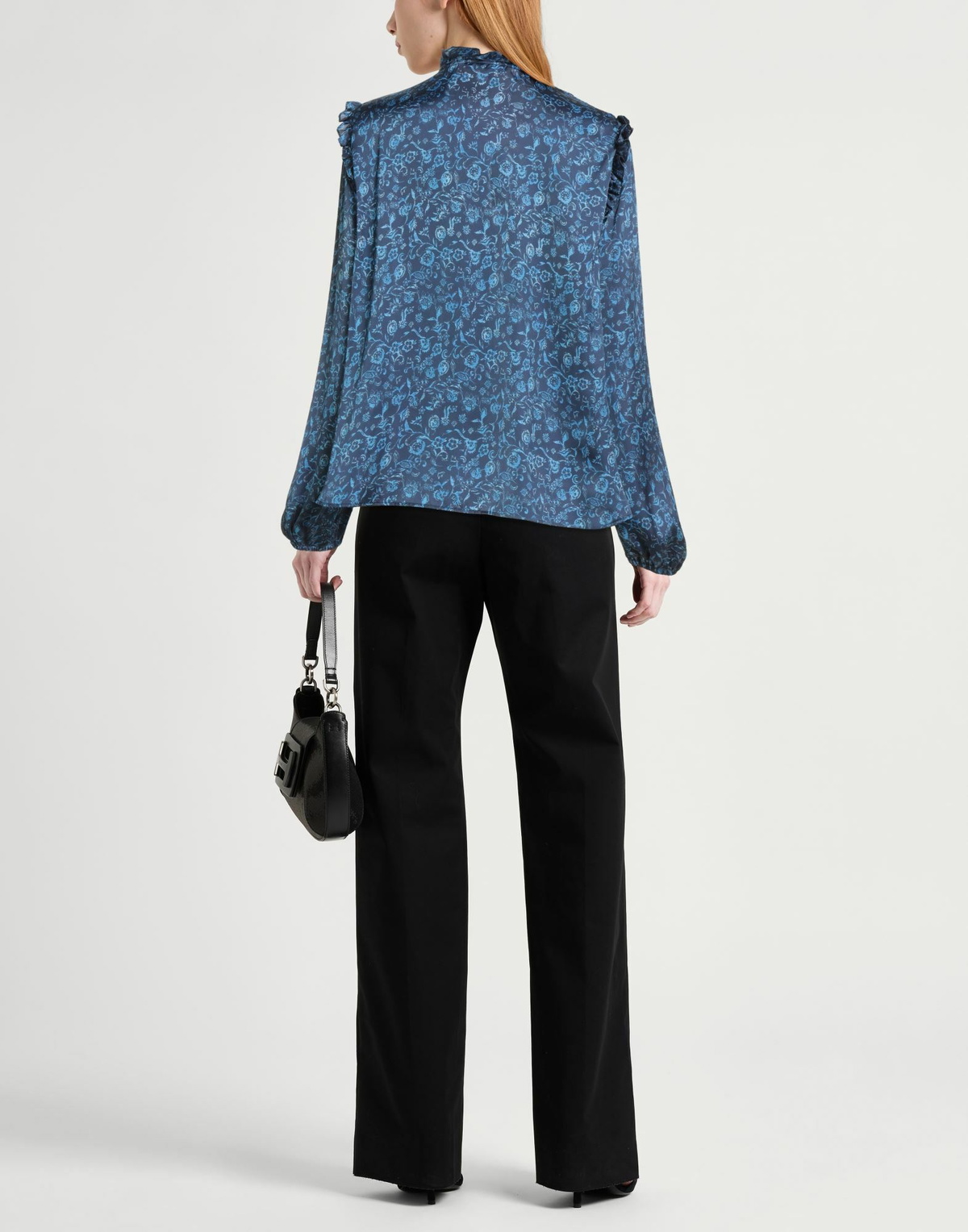 Maje Womens Top in Navy