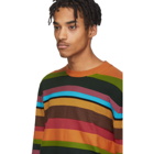 Etro Multicolor Stripe Crewneck Sweater