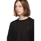 Raf Simons Black Cropped Sweater