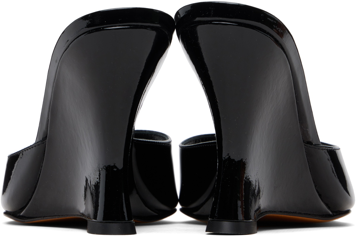 Maryam Nassir Zadeh Black Lido Wedge Heeled Sandals