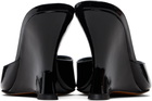 Maryam Nassir Zadeh Black Lido Wedge Heeled Sandals