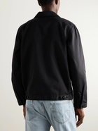 Local Authority LA - Dickies® Malibu Racing Embroidered Twill Jacket - Black