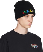 Awake NY Black Peanuts Beanie