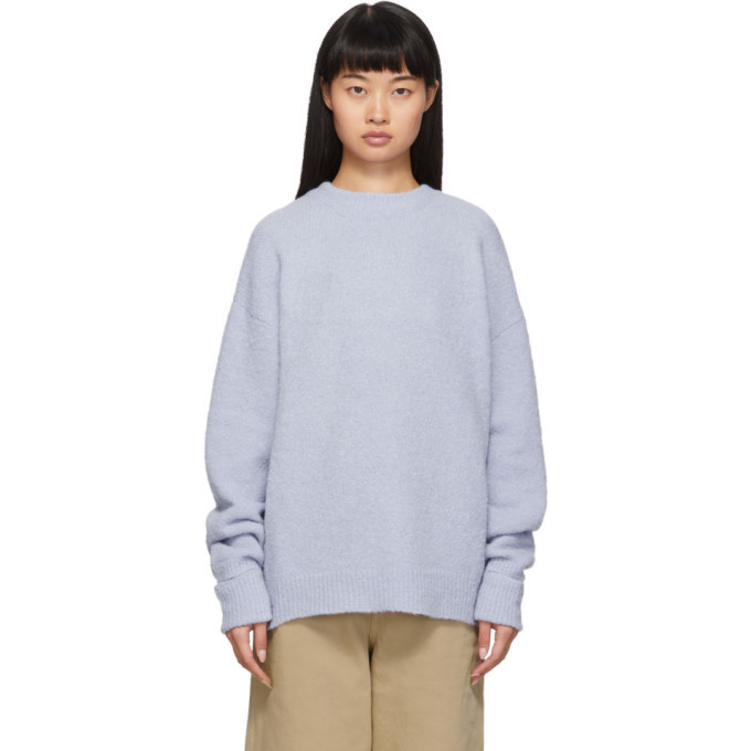 Photo: Tibi Blue Airy Alpaca Sweater