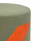 Off-White Diags Logo Stool in Army Green