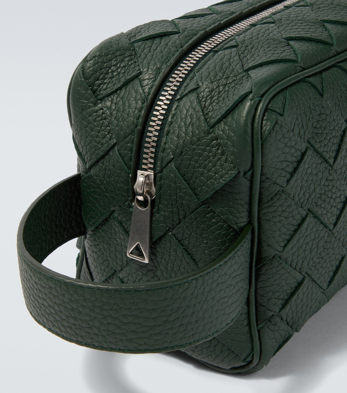 Bottega Veneta Intrecciato leather pouch