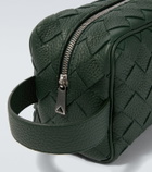 Bottega Veneta Intrecciato leather pouch