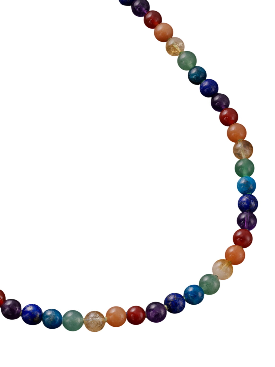 All Blues - String sterling silver necklace All Blues