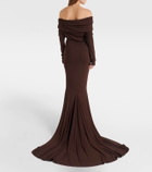 Entire Studios Bound off-shoulder gown