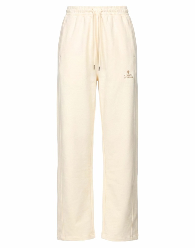 Photo: Marcelo Burlon Womens Pants Ivory
