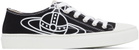 Vivienne Westwood Black Plimsoll 2.0 Low Top Sneakers