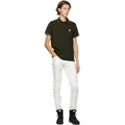 Moncler White Logo Pocket Trousers