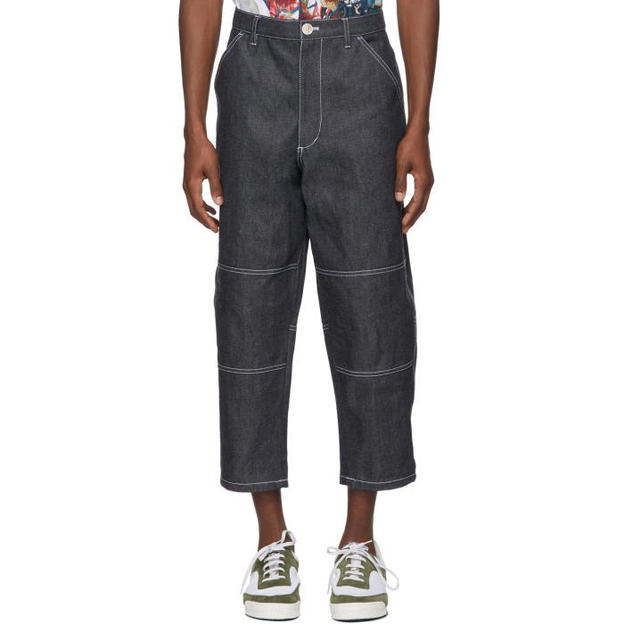 Photo: Comme des Garçons Shirt Indigo Plain Jeans