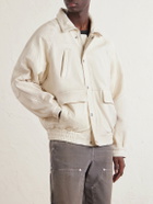 Enfants Riches Déprimés - Prince Phillip's Childhood Leather Jacket - White