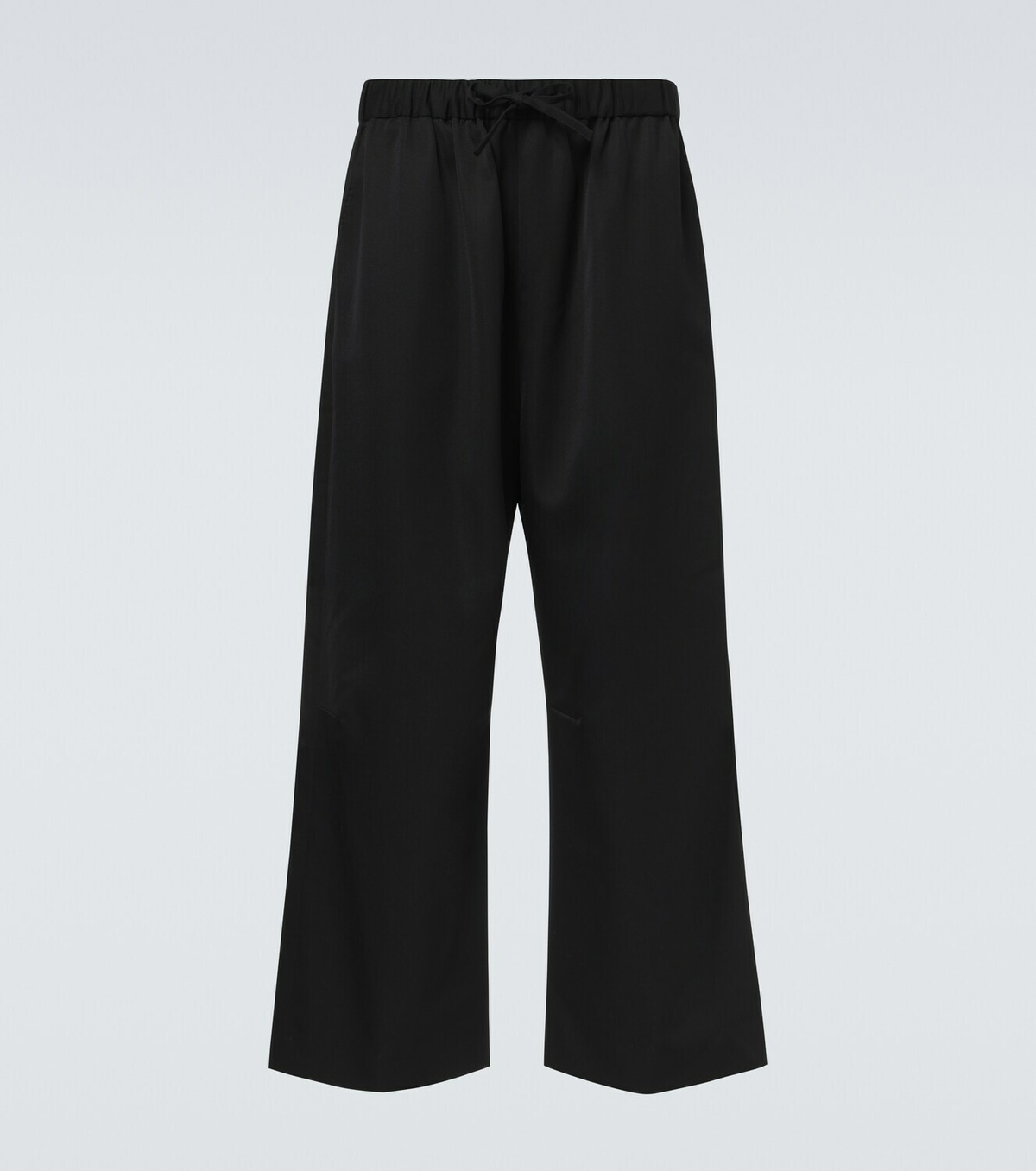 Simone Rocha Crêpe satin wide-leg pants