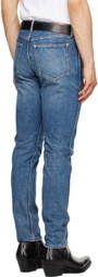 The Letters Blue Tapered Jeans