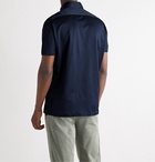 Kiton - Cotton Polo Shirt - Blue