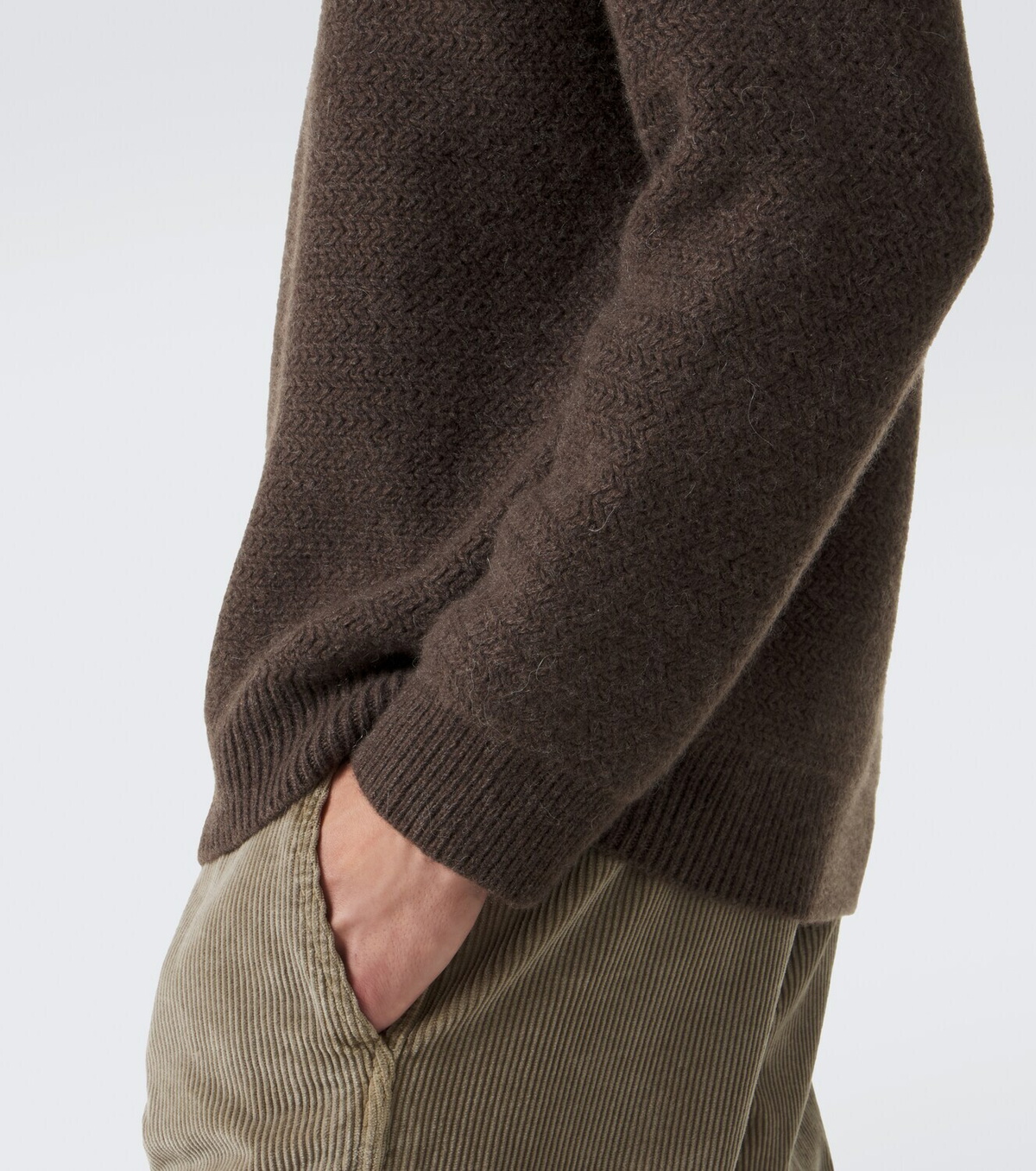 The Row Anish cashmere and wool sweater