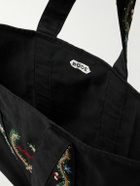 BODE - Alpineflower Embellished Cotton-Canvas Tote Bag