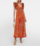 Zimmermann Floral silk maxi dress