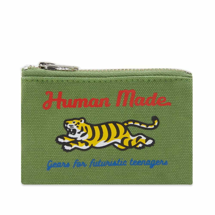 Photo: Human Made Men's Tiger Card Case in Green