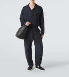 Giorgio Armani Seersucker straight pants