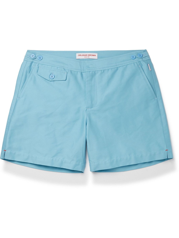 Photo: Orlebar Brown - Bulldog Mid-Length Swim Shorts - Blue