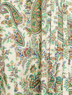 ETRO - Printed Cotton Crisscross Midi Dress