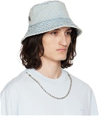 AMBUSH Blue Denim Bucket Hat