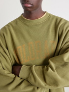 Remi Relief - Colorado Printed Cotton-Jersey Sweatshirt - Green