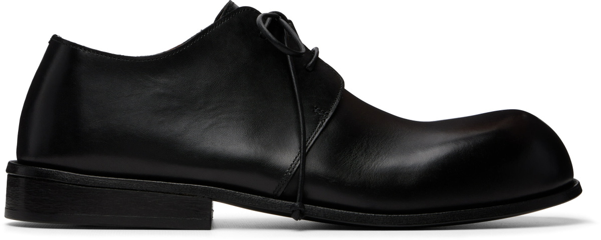 Marsèll Black Muso Leather Oxfords