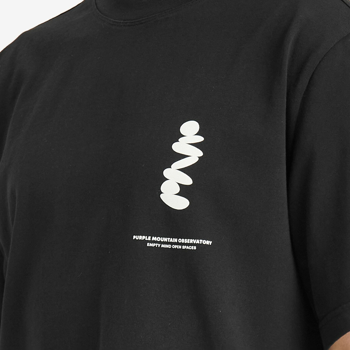 Purple Mountain Observatory Men's Boulder T-Shirt in Black