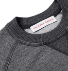 Orlebar Brown - Bryan Lux Mélange Loopback Cotton and Wool-Blend Jersey Sweatshirt - Gray