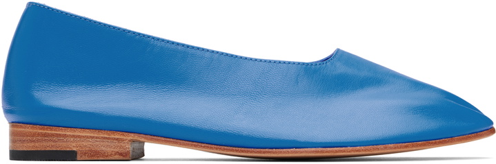 Photo: Martiniano Blue Glove Ballerina Flats