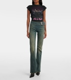 Balenciaga Low-rise bootcut jeans