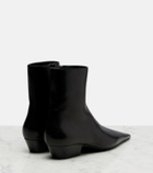 Saint Laurent Jill leather ankle boots