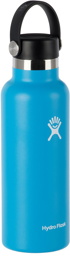 Hydro Flask Blue Standard Mouth Bottle, 18 oz