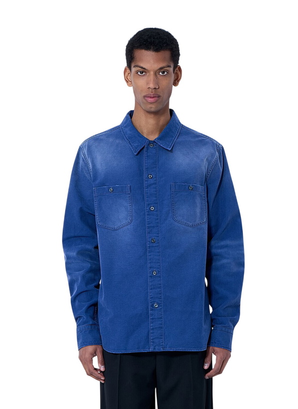 Photo: Prada Denim Button-Down Shirt
