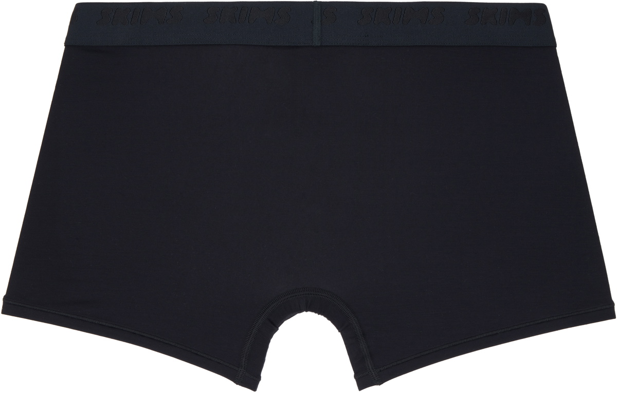 SKIMS Three-Pack Black SKIMS Stretch 3 Boxer Briefs