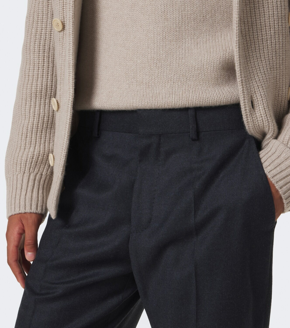 Agnona Wool straight pants