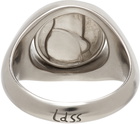 Ludovic de Saint Sernin Silver Vers Swivel Ring